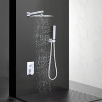 China Manufacturer OEM Showers Bathroom Set Rain Shower Mixer Stainless Steel rainfall shower Set